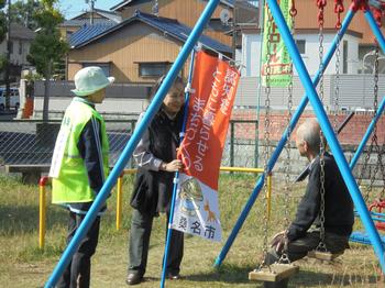 認知症みんなが安心声かけ訓練 in 希望が丘の様子