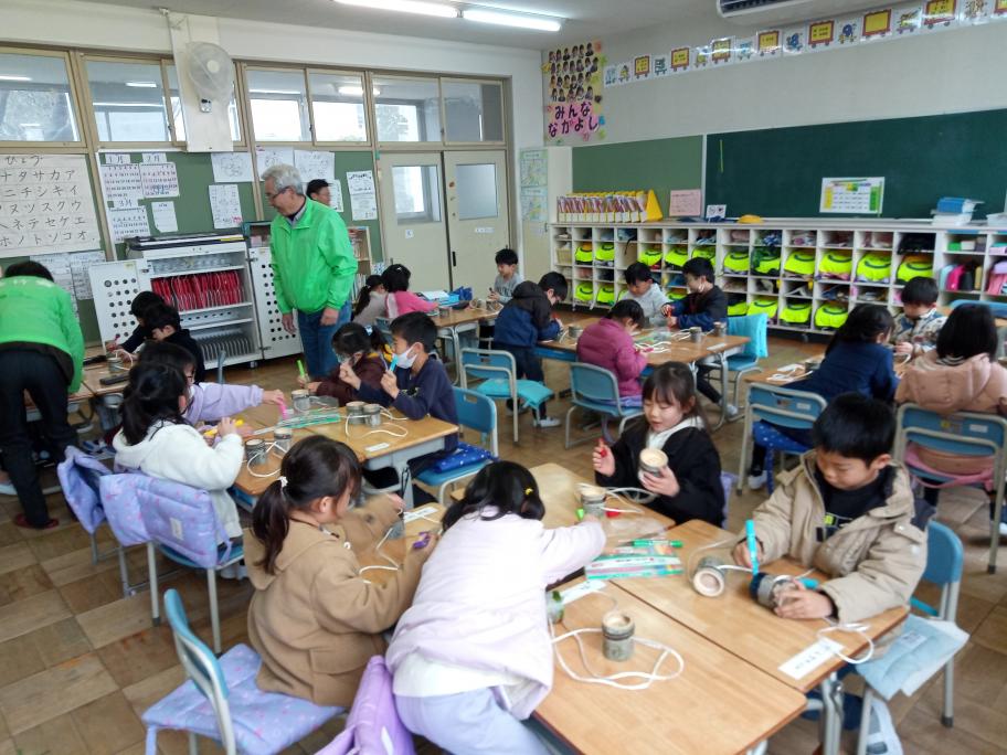 小学校での食育授業の様子