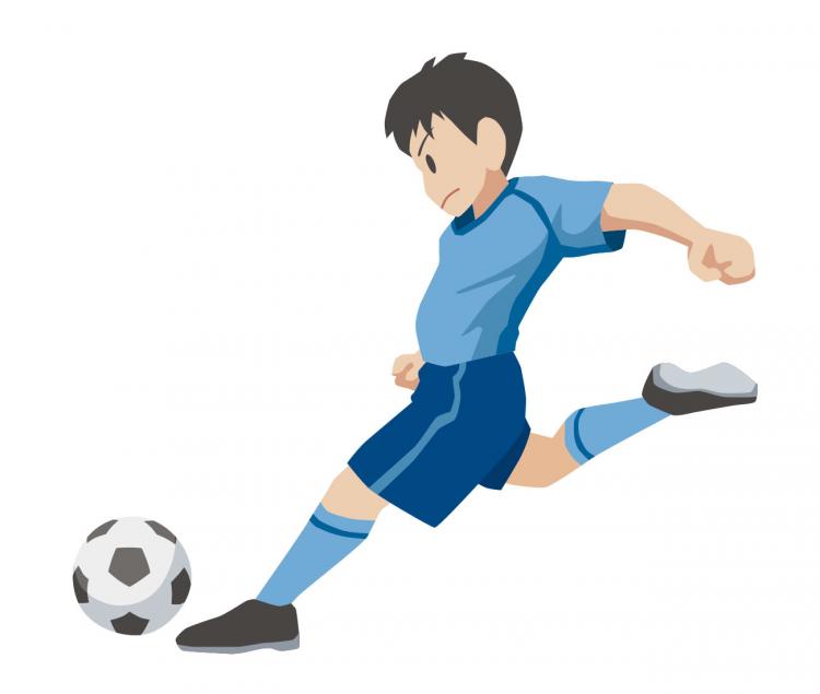 サッカー少年