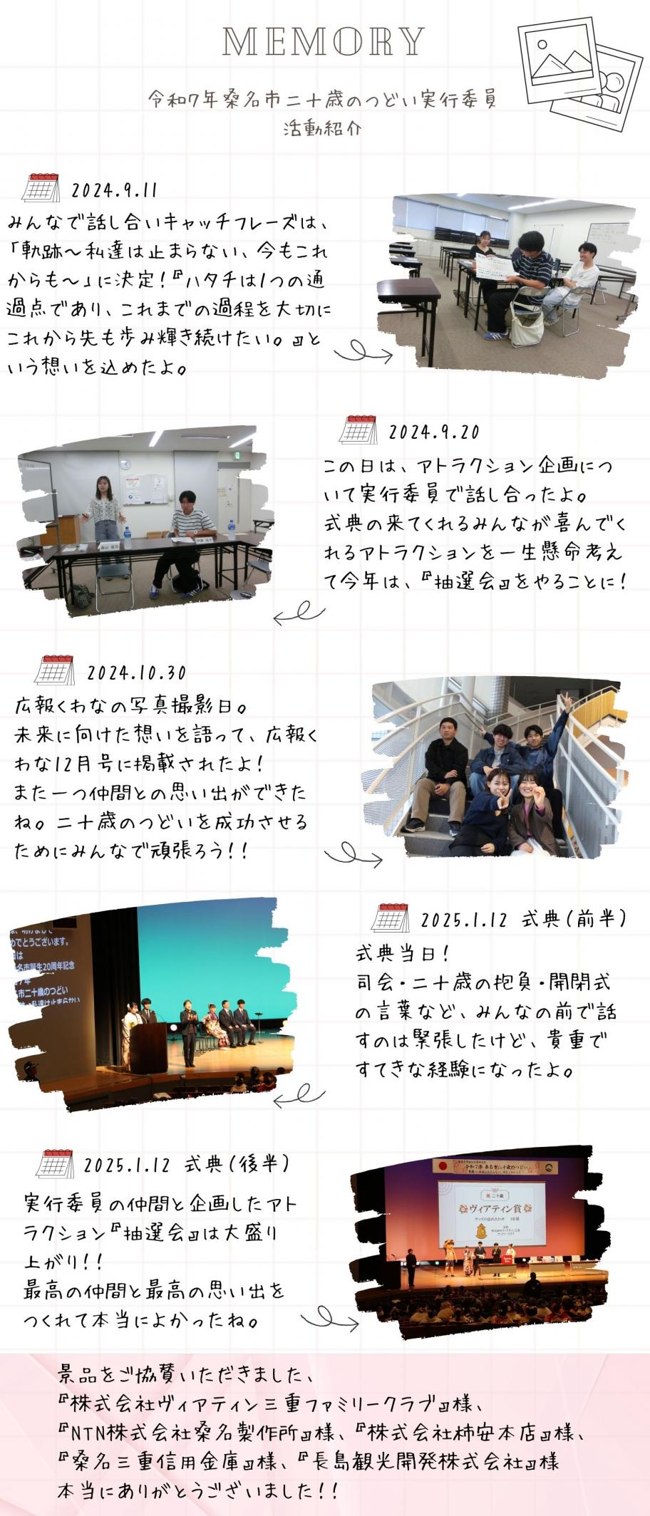 実行委員活動記録
