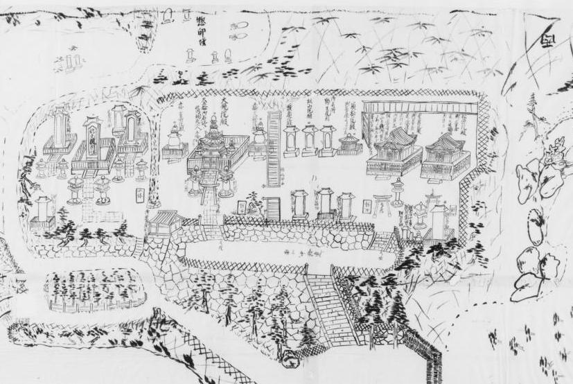 照源寺境内絵図