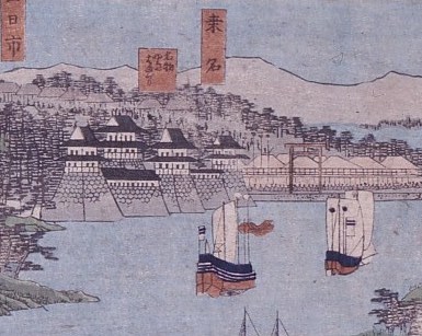 桑名城と城下町