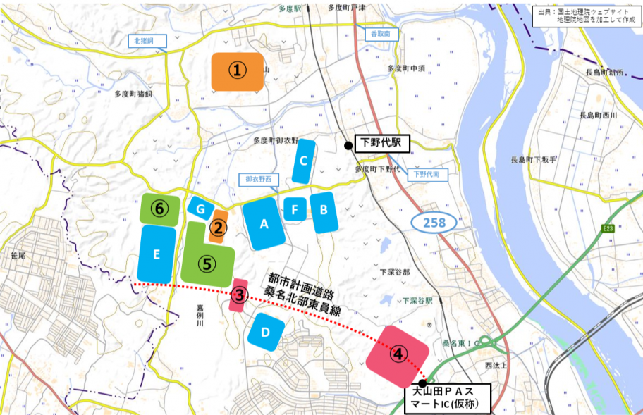 工業団地地図