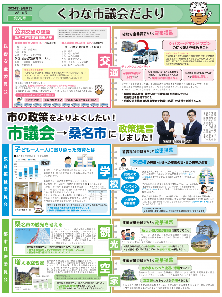 R6年12月号１面