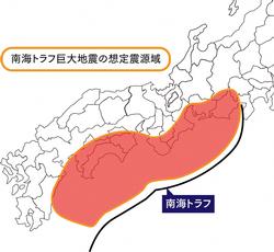 南海トラフの説明図