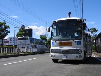 第2回自動運転実証実験の様子1