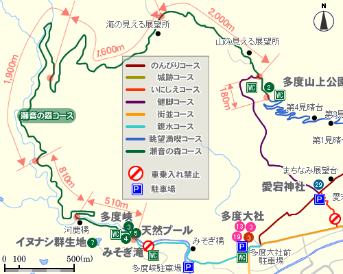 瀬音の森コース詳細地図
