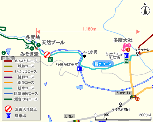 親水コース詳細地図