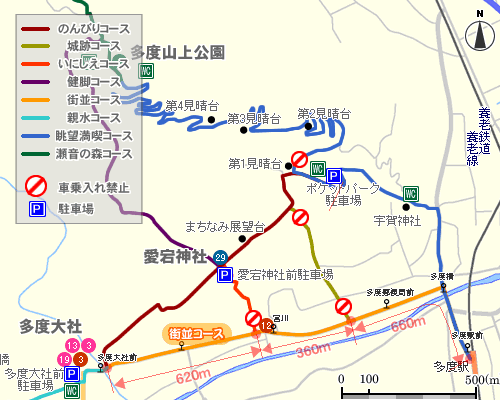 街並コース詳細地図