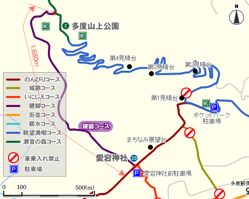 健脚コース詳細地図