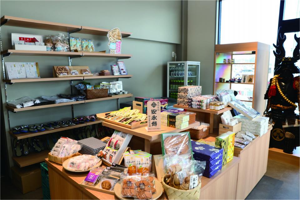 物販コーナー（クワナマルシェ）
