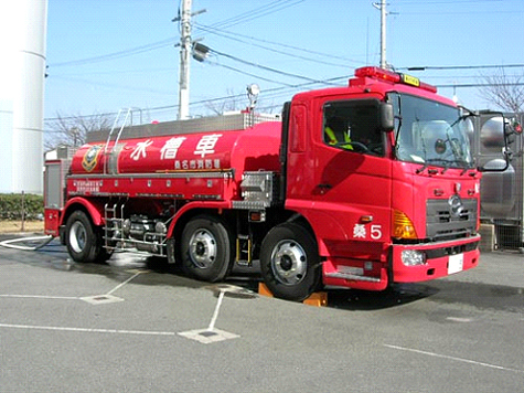 水槽車の写真