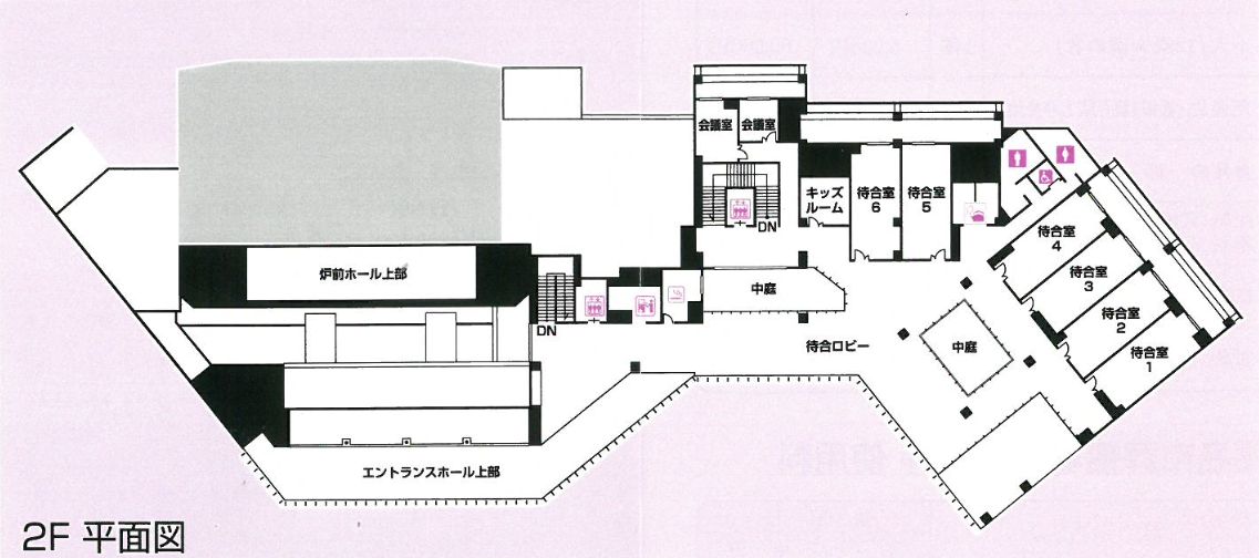 2階の平面図