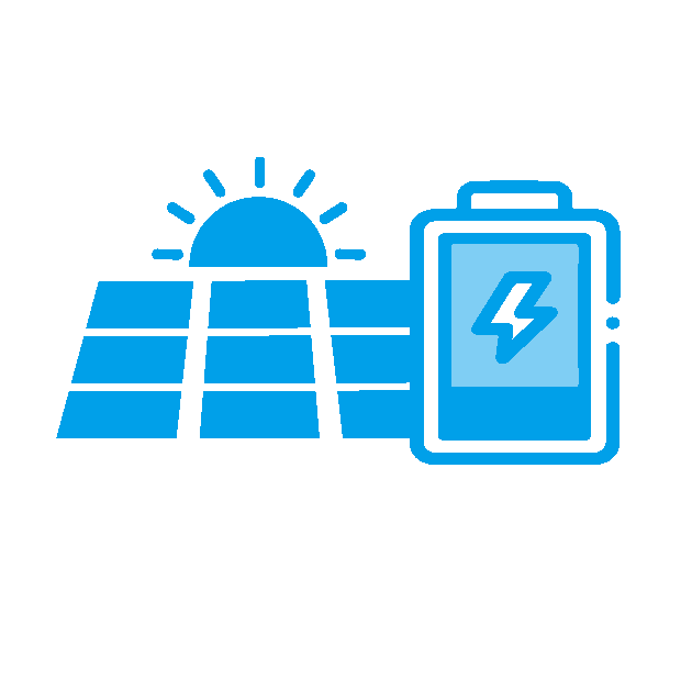 太陽光パネルと蓄電池